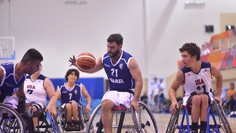המשחקים -  כדורסל בכסאות גלגלים