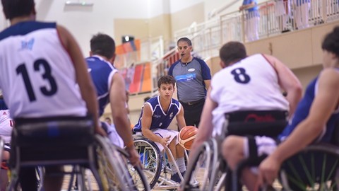 המשחקים -  כדורסל בכסאות גלגלים